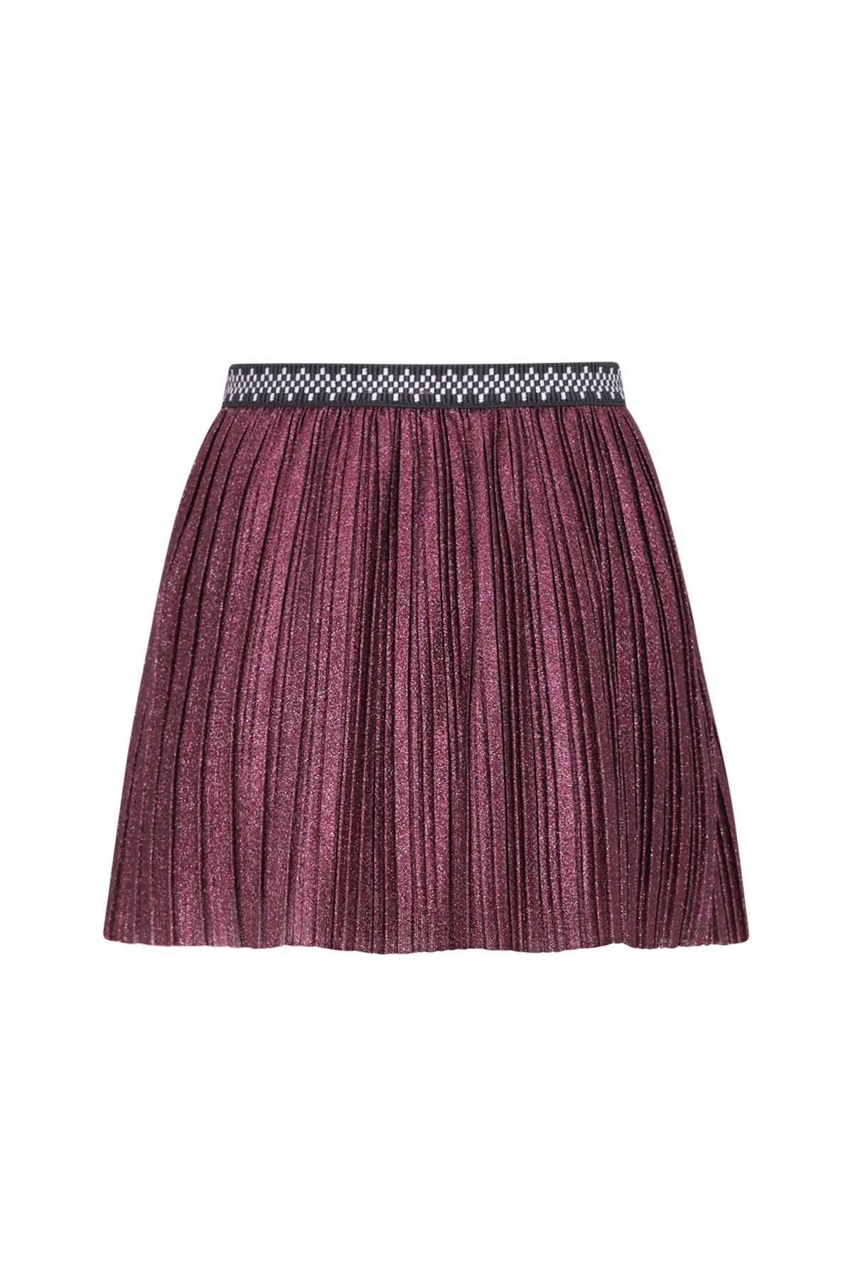 Like Flo Solly plissé glitter skirt