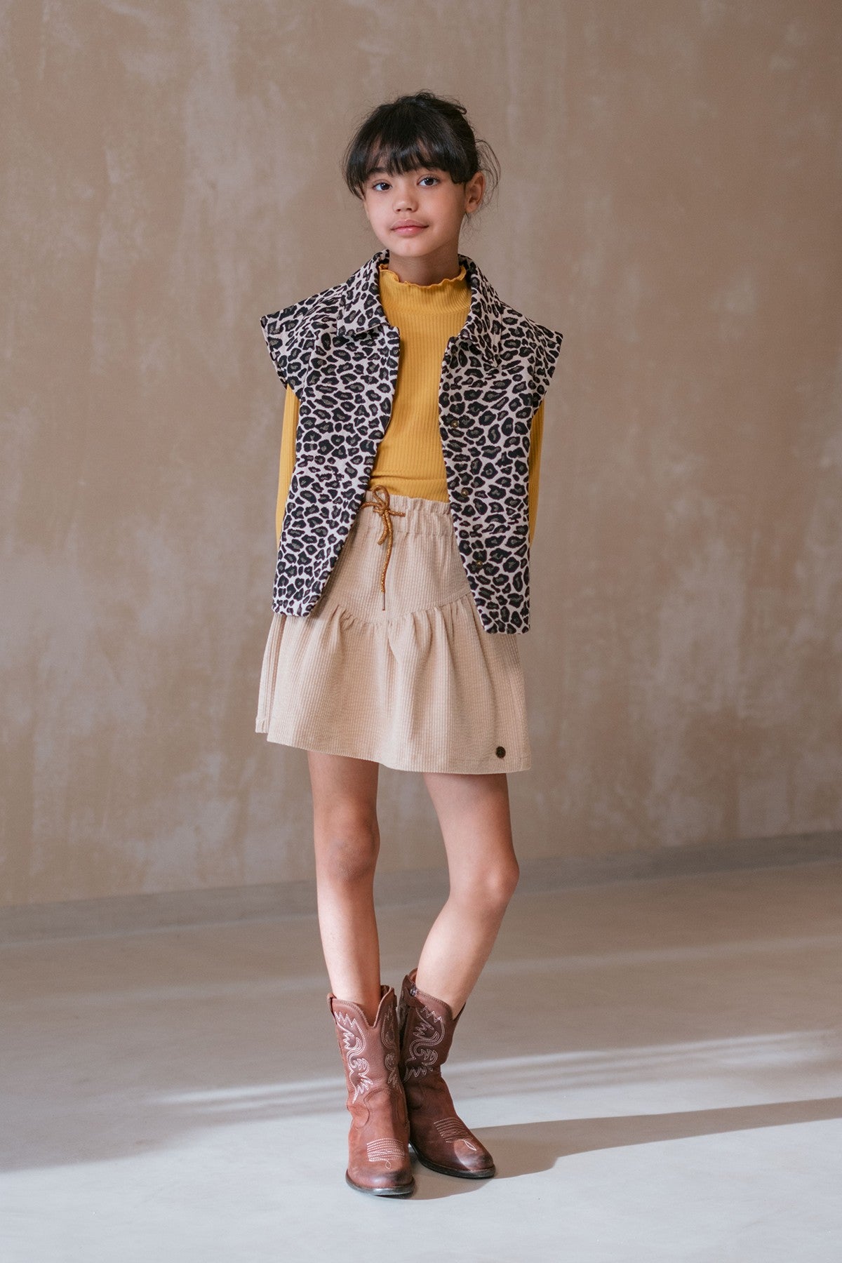 Like Flo Silby corduroy skirt with yoke