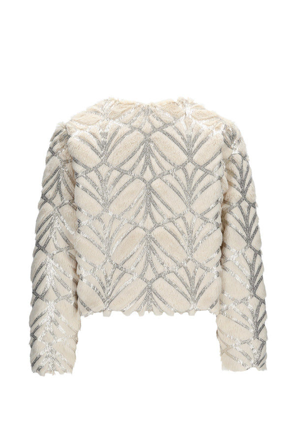 Like Flo Doris fancy fur cardigan
