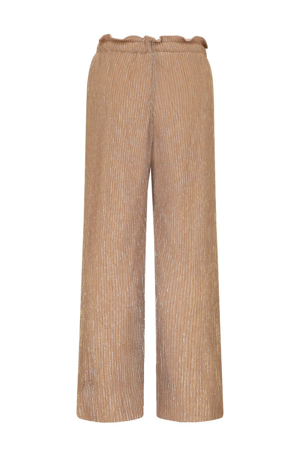 Like Flo Flora girls plisse pants with elastic waistband