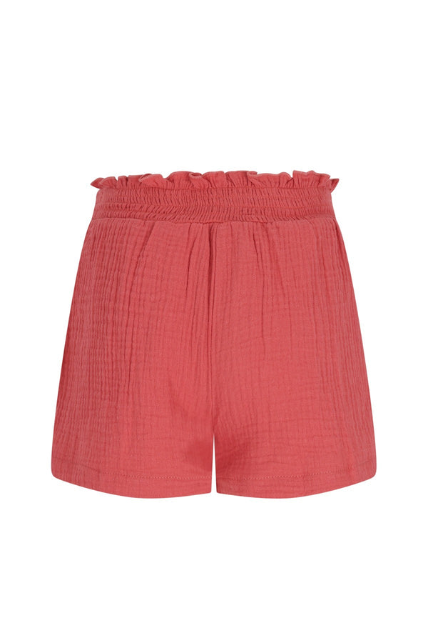 Like Flo Fee mousseline short with crochet flower