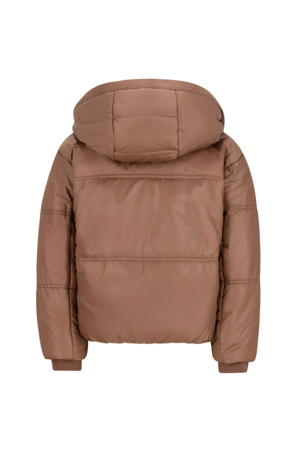 Like Flo Aukje short puffer hooded jacket