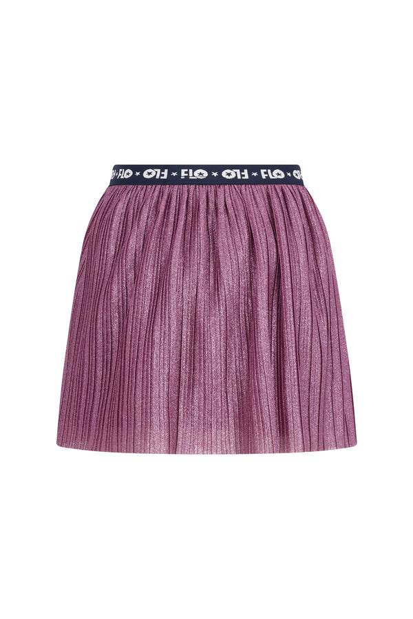 Like Flo Solly plissé glitter skirt
