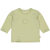 Jongens Longsleeve FAASQNBW24 van Quapi Newborn in de kleur Soft Green in maat 68.