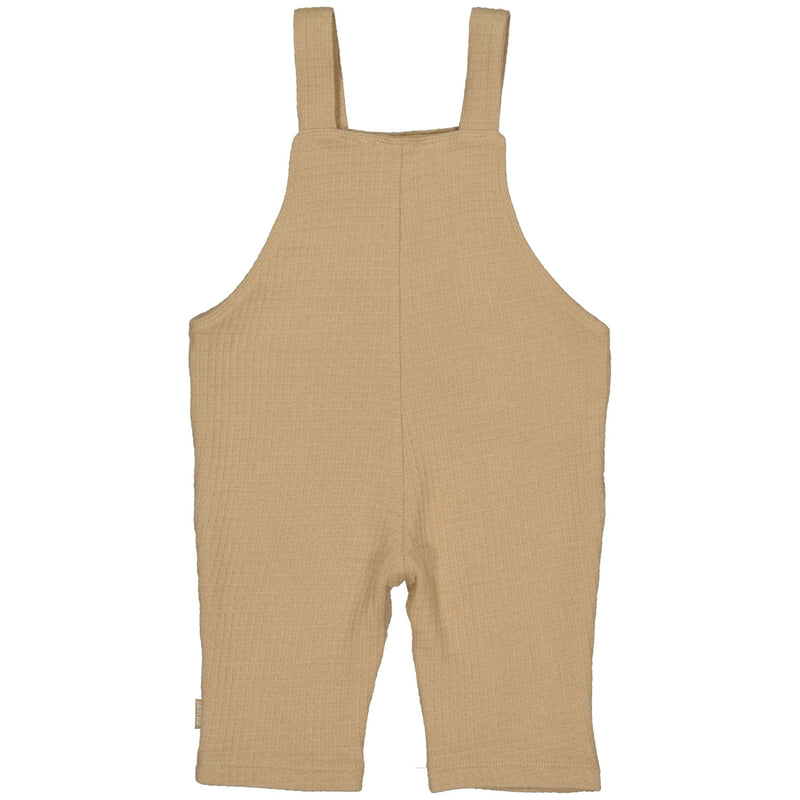 Jongens Salopette FENNQNBW24 van Quapi Newborn in de kleur Light Sand in maat 68.