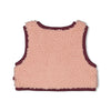 Feetje Bouclé gilet - Blooming Meadow - Bubbles & Bo