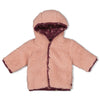 Feetje Bouclé omkeerbaar jasje met capuchon - Blooming Meadow - Bubbles & Bo