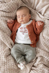 Feetje Broek AOP - Cherry - Bubbles & Bo
