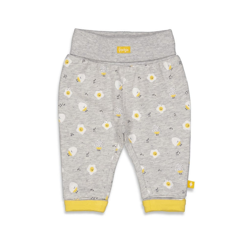 Feetje Broek AOP - Egg-Cited - Bubbles & Bo