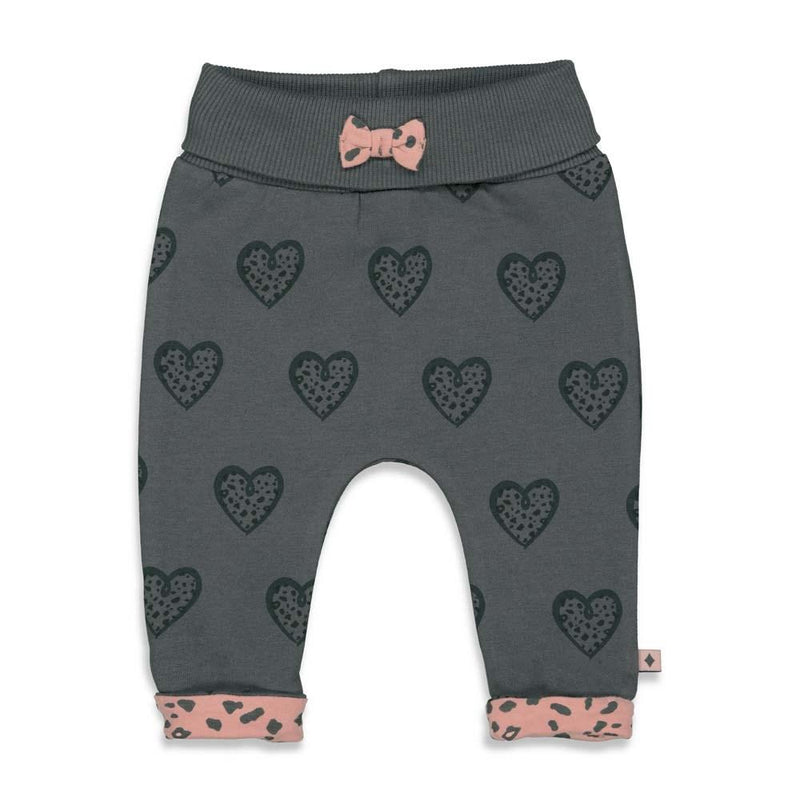 Feetje Broek AOP - Full Of Love - Bubbles & Bo