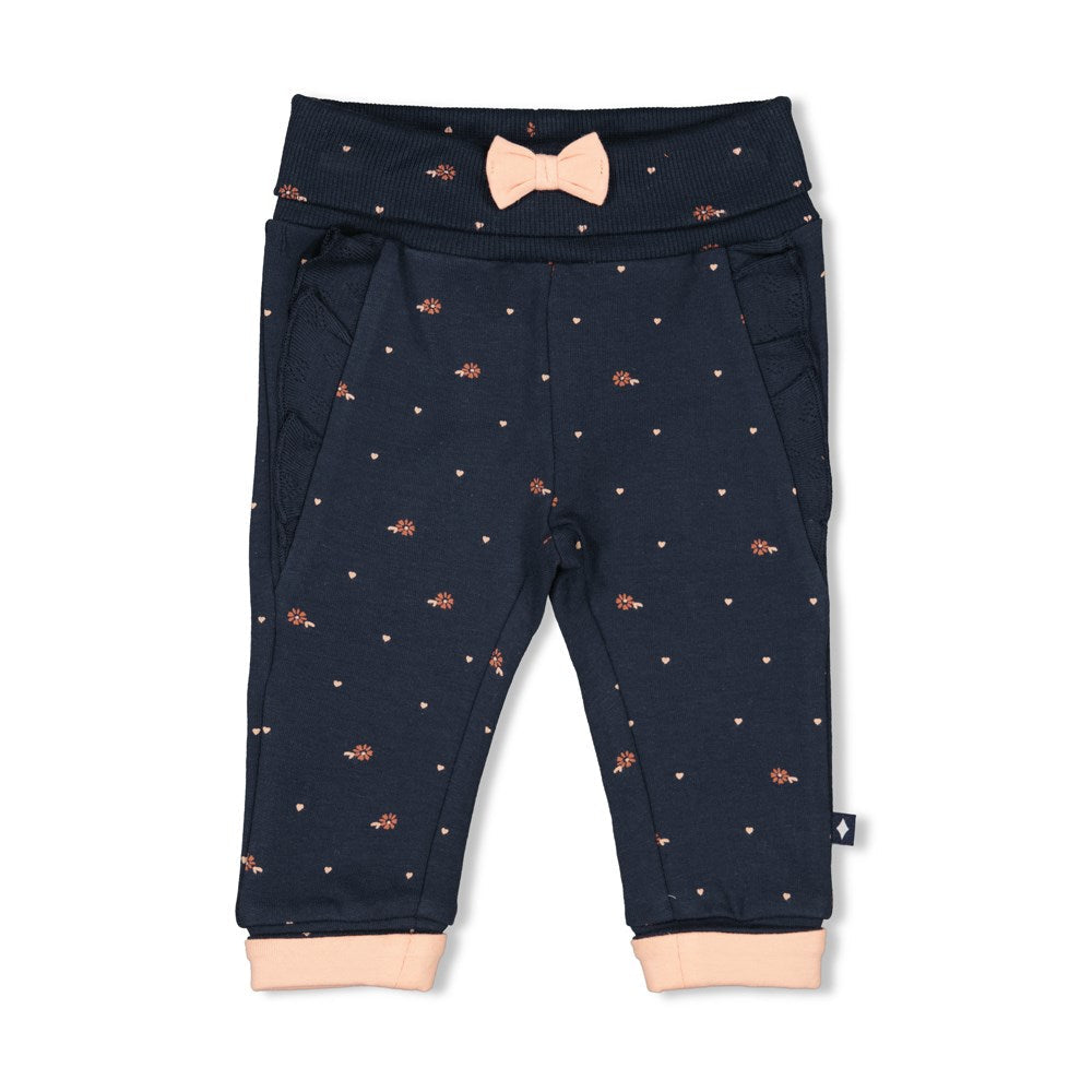Feetje Broek AOP - Let Love Grow