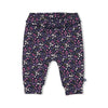Feetje Broek AOP - Midnight Flowers - Bubbles & Bo