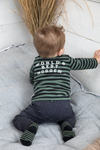 Feetje Broek met zakjes - Bear Hugs - Bubbles & Bo