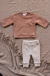 Feetje Broek streep - Pearfect - Bubbles & Bo