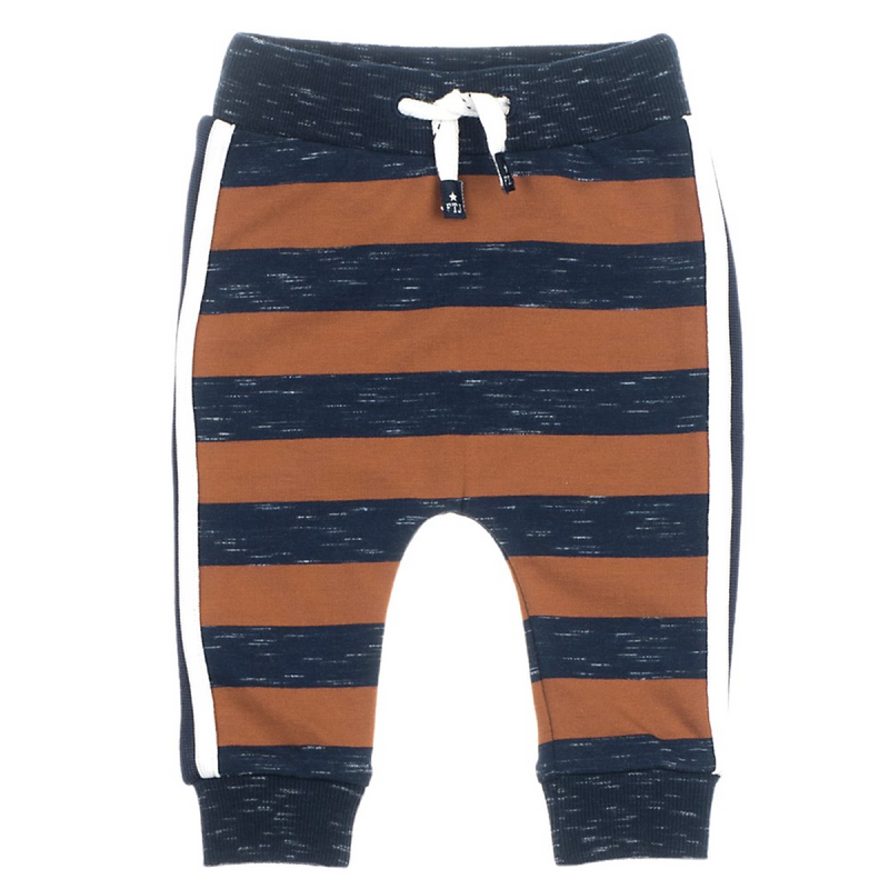 Feetje Broek streep - Smile & Roar - Bubbles & Bo