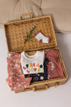 Feetje Flare broek - Have A Nice Daisy - Bubbles & Bo