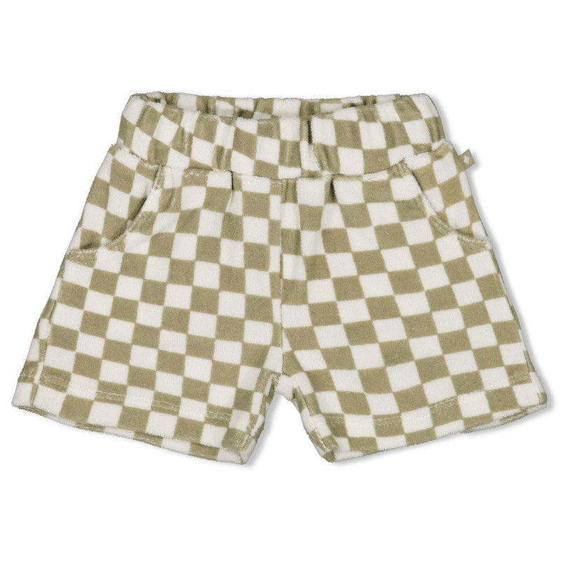 Feetje Geruite short - Cool Family - Bubbles & Bo