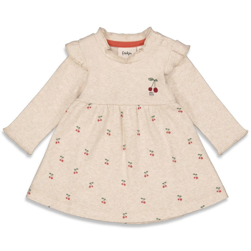 Feetje Jurk - Cherry - Bubbles & Bo