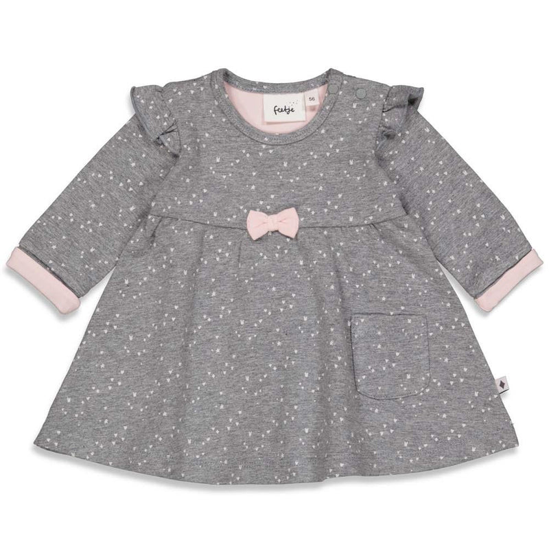 Feetje Jurk AOP - Cutest Thing Ever - Bubbles & Bo