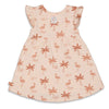 Feetje Jurk AOP - Flamingo - Bubbles & Bo