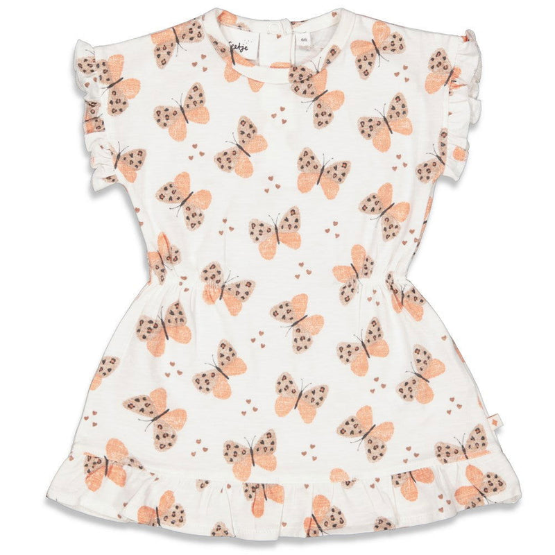 Feetje Jurk AOP - Follow your dreams - Bubbles & Bo