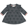 Feetje Jurk AOP - Full Of Love - Bubbles & Bo