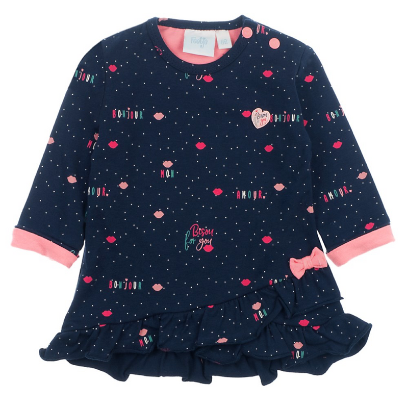 Feetje Jurk AOP - Mon Petit - Bubbles & Bo