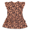 Feetje Jurk AOP - Papaya Punch - Bubbles & Bo
