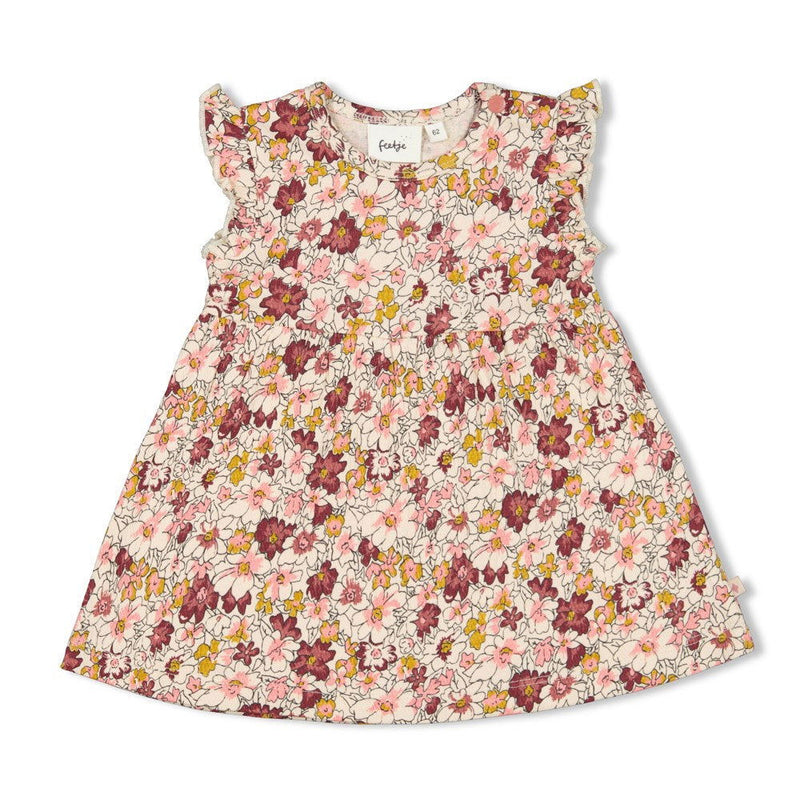 Feetje Jurk AOP - Wild Flowers - Bubbles & Bo