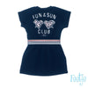 Feetje Jurk Jacquard - Funbird - Bubbles & Bo