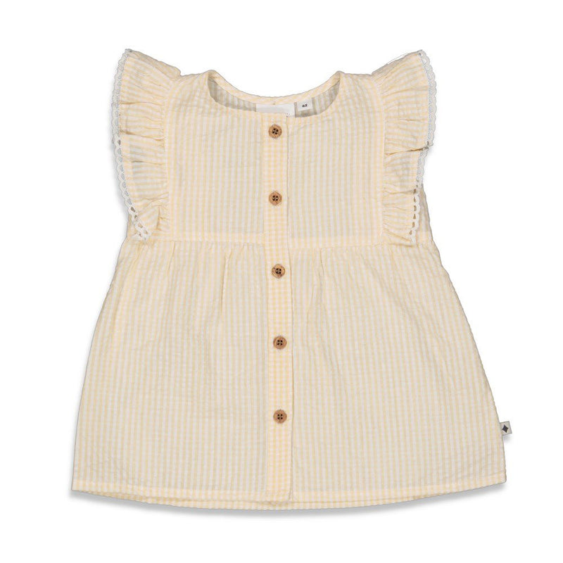 Feetje Jurk + slip - Summer Denim - Bubbles & Bo