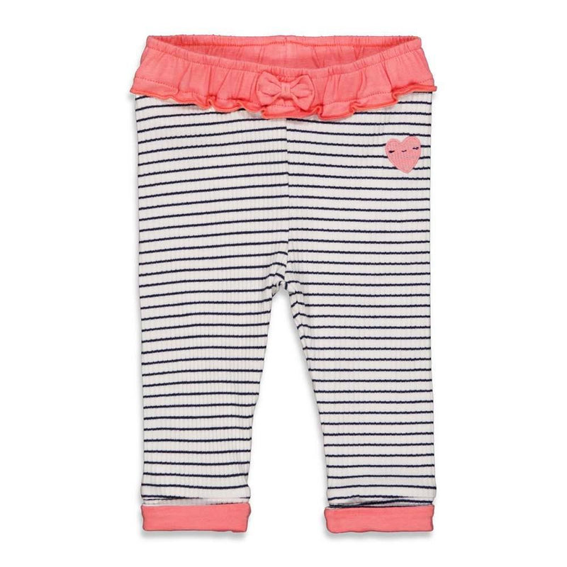 Feetje Legging streep - Sweetheart - Bubbles & Bo