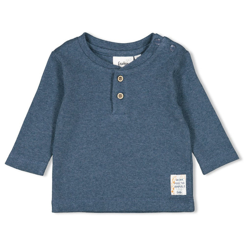 Feetje Longsleeve - Animals - Bubbles & Bo