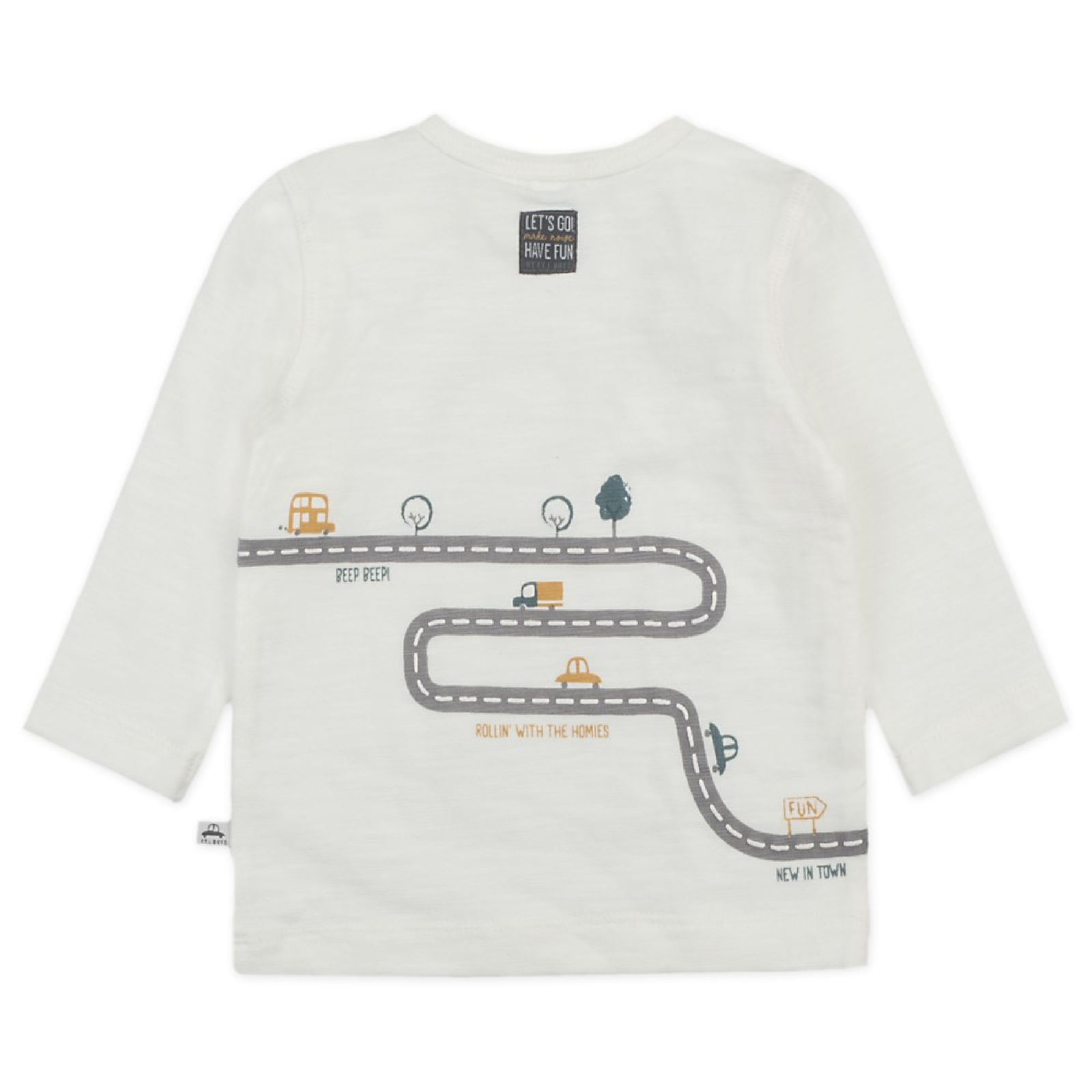 Feetje Longsleeve - Cars - Bubbles & Bo