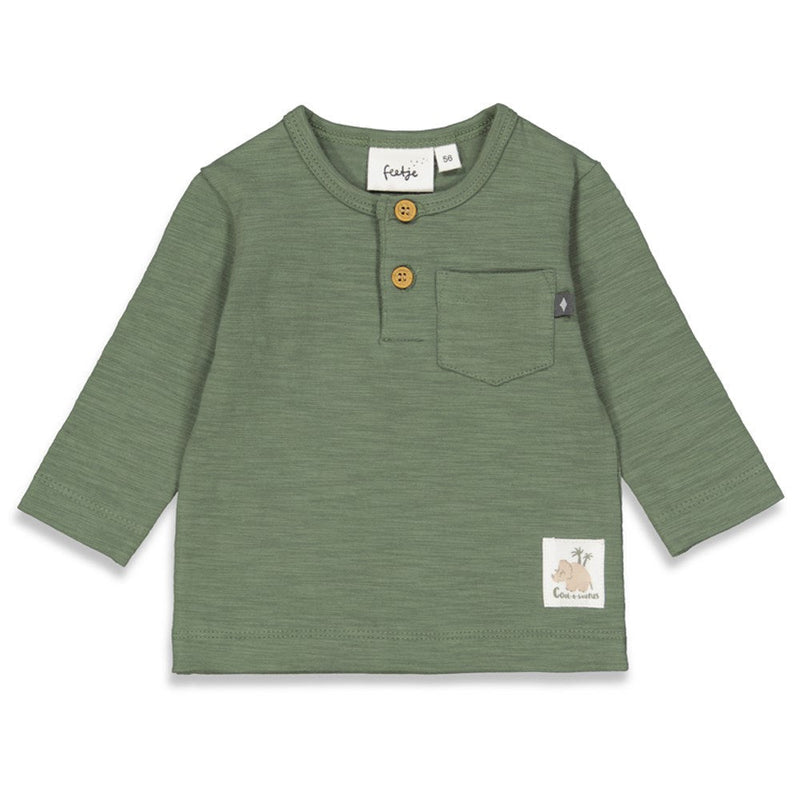 Feetje Longsleeve - Cool-A-Saurus - Bubbles & Bo