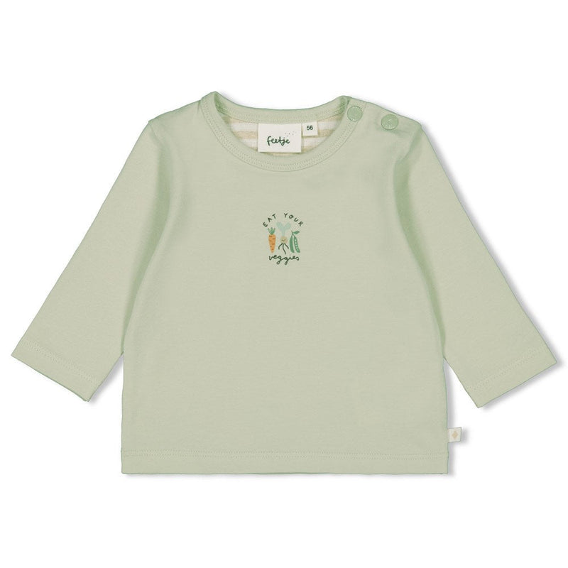 Feetje Longsleeve - Eat Your Veggies - Bubbles & Bo