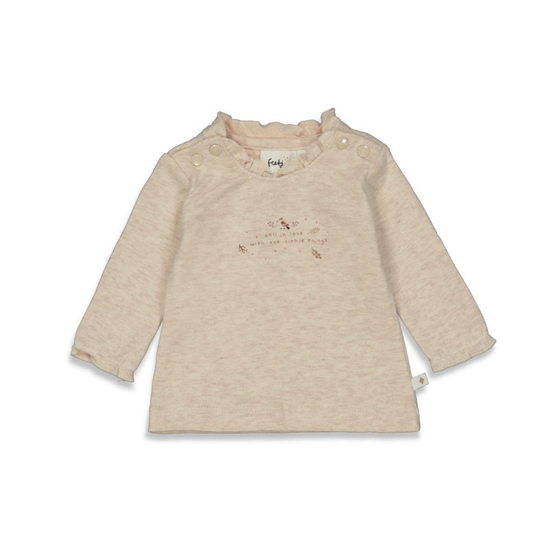 Feetje Longsleeve - Falling For You - Bubbles & Bo