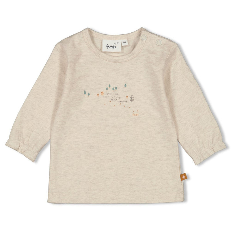 Feetje Longsleeve - My Happy Place - Bubbles & Bo