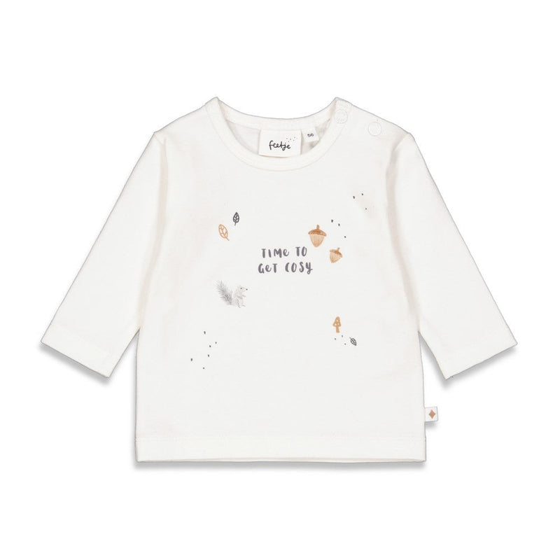 Feetje Longsleeve - Nuts About You - Bubbles & Bo