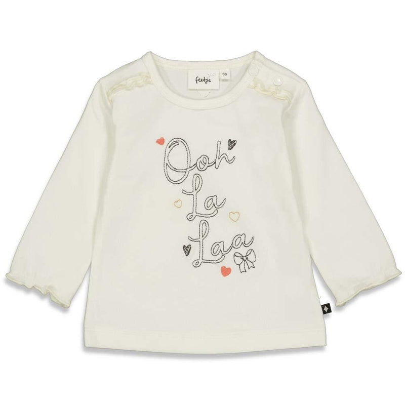 Feetje Longsleeve - Ooh La La - Bubbles & Bo