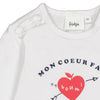 Feetje Longsleeve - Pomme D'Amour - Bubbles & Bo