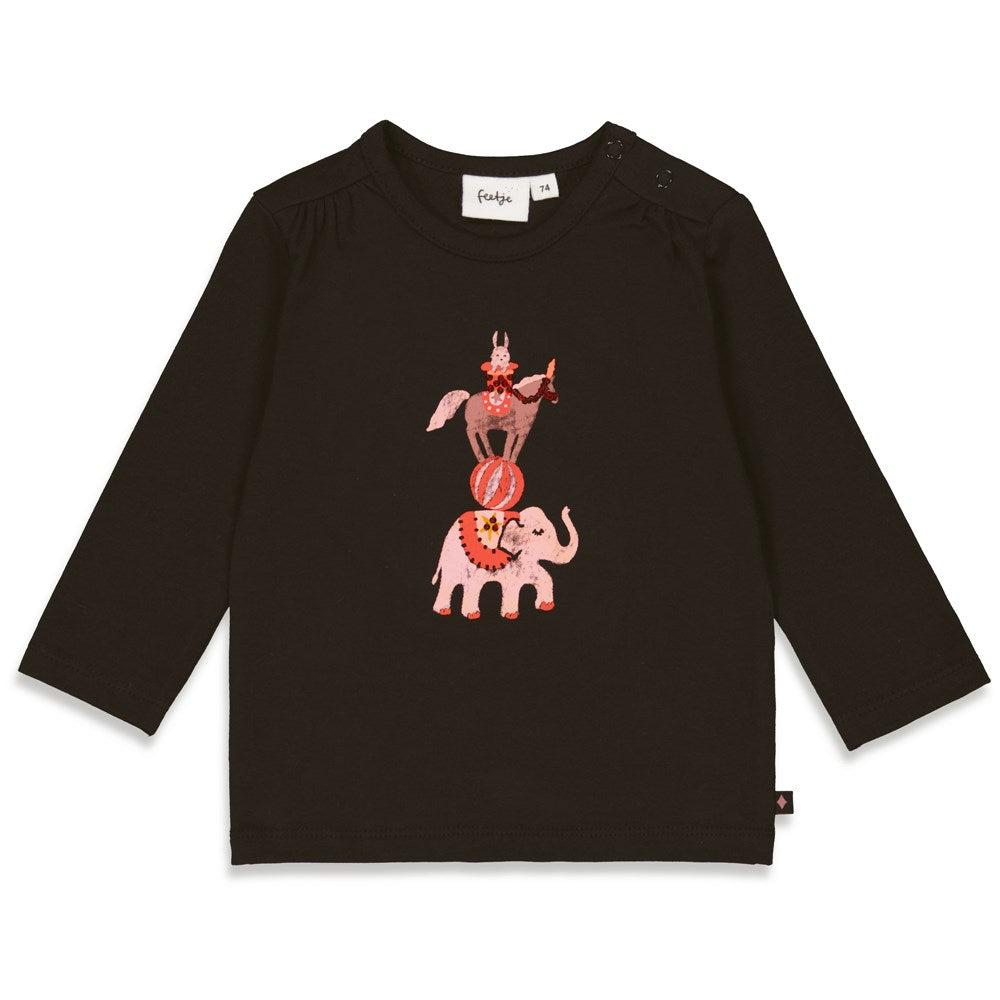 Feetje Longsleeve - Red Velvet Circus