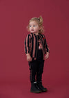 Feetje Longsleeve - Red Velvet Circus - Bubbles & Bo