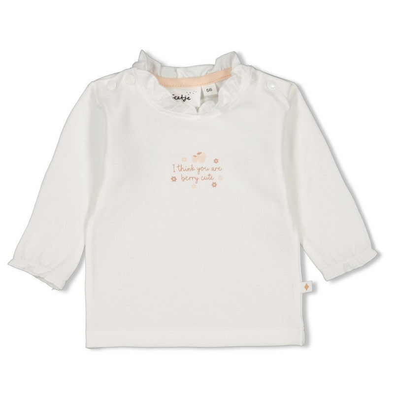 Feetje Longsleeve - Strawberry Fields - Bubbles & Bo