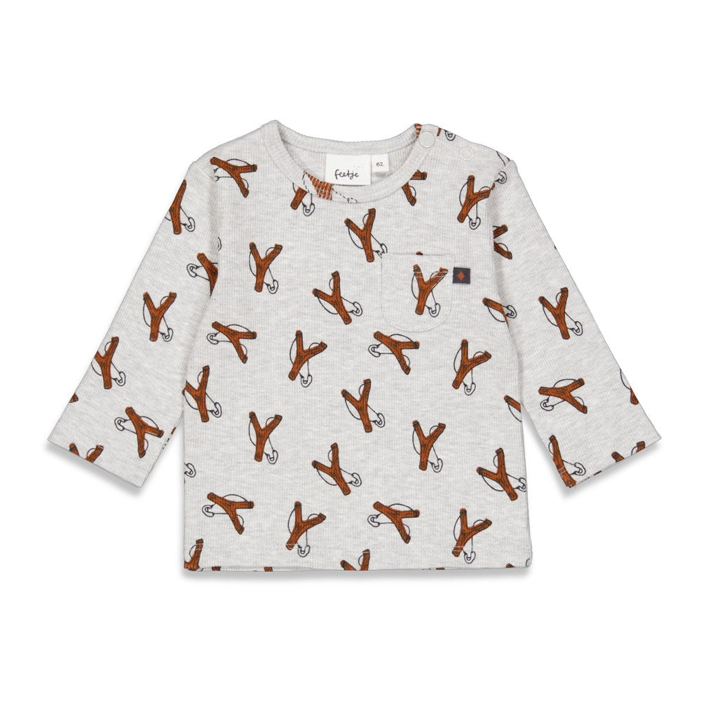 Feetje Longsleeve AOP - Adventure