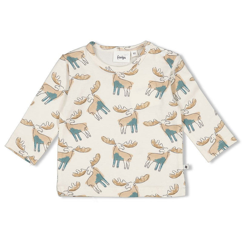 Feetje Longsleeve AOP - Camp Wilderness - Bubbles & Bo