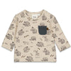 Feetje Longsleeve AOP - Cool Adventure - Bubbles & Bo