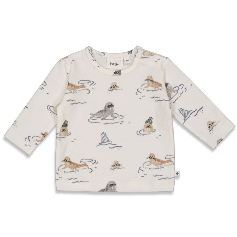 Feetje Longsleeve AOP - Cool As Ever - Bubbles & Bo