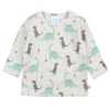Feetje Longsleeve AOP - Dino - Bubbles & Bo