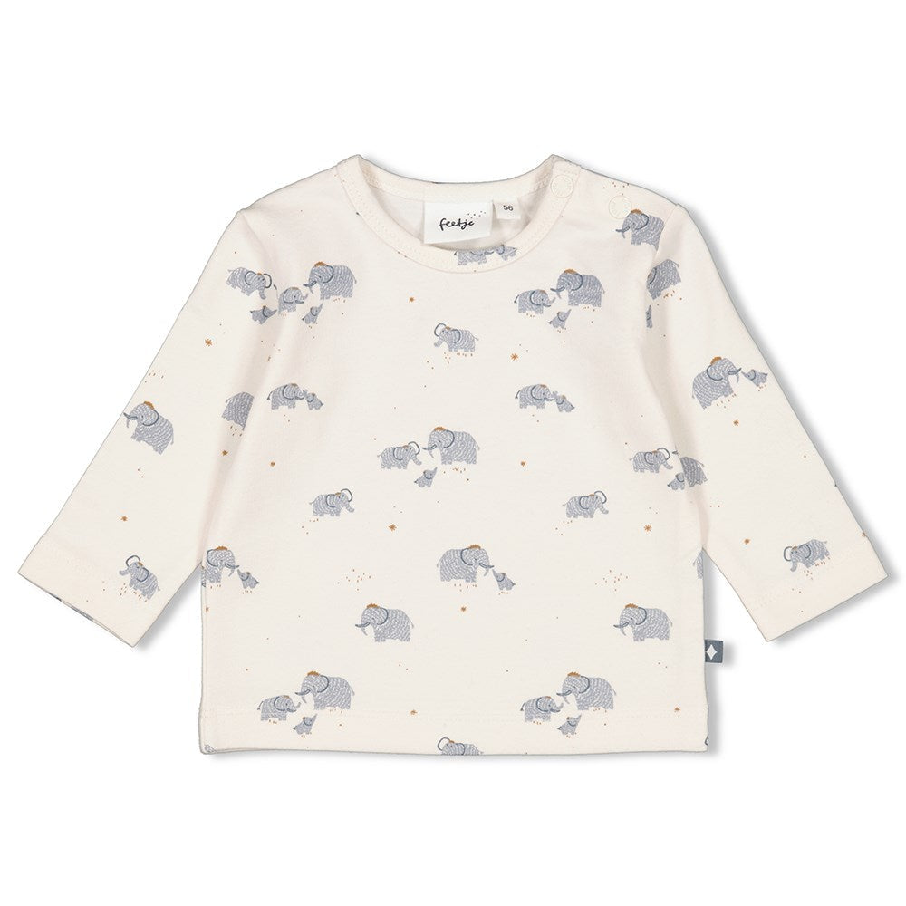 Feetje Longsleeve AOP - Forever Bestie - Bubbles & Bo
